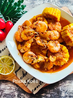 Foto resep Udang Saos Padang