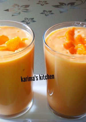 A picture of Mango smoothie.
