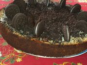 Una foto de cheesecake galleta