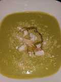 Crema de espinaca con vegetales