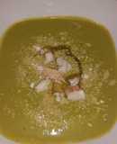 Crema de espinaca con vegetales