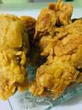 ปีกบนไก่ชุบแป้งทอด (คล้ายๆ kfc)