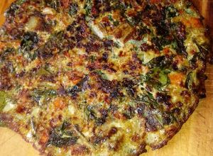Una foto de Tortilla de acelga