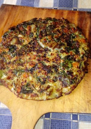 Una foto de Tortilla de acelga
