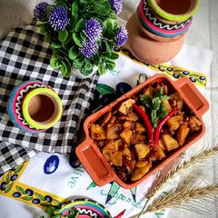 A picture of Aloo K Chande/ katliyan..