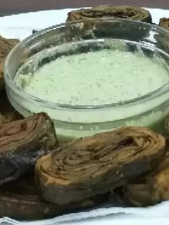 A picture of Bhajia#authors marathon #my creative arrowroot recipe contest.