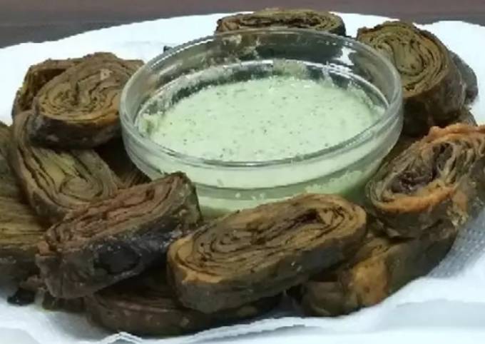 Bhajia#authors marathon #my creative arrowroot recipe contest