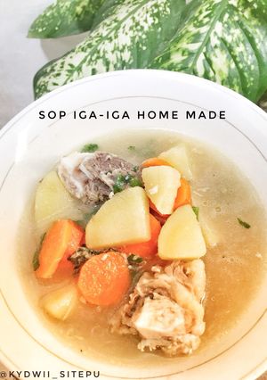 Foto resep Sop iga-iga home made