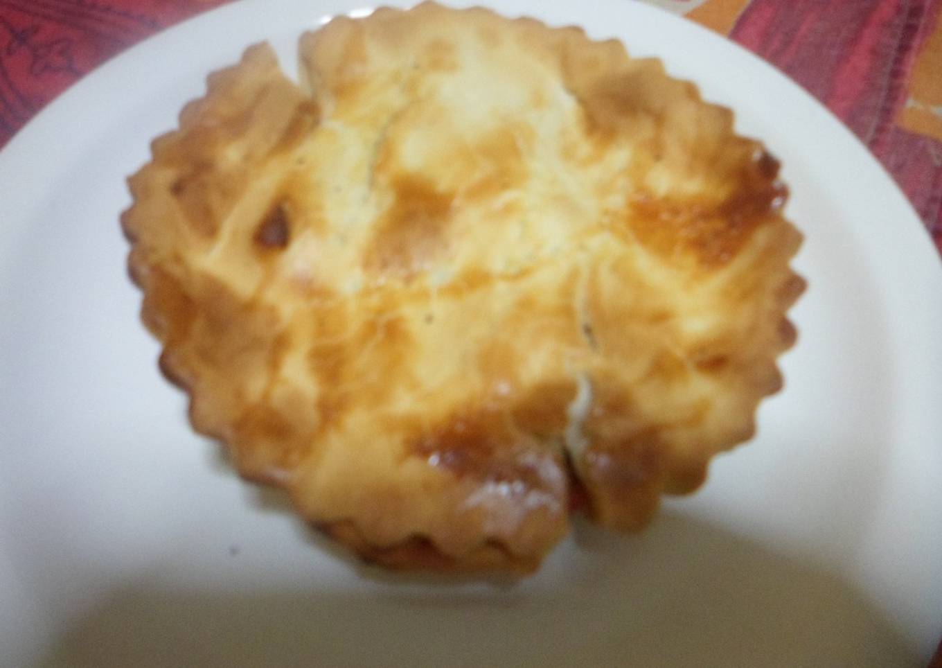 Tarta de calabaza y mozarella