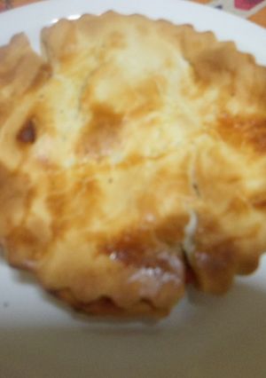 Una foto de Tarta de calabaza y mozarella