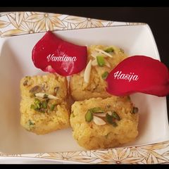 A picture of Sev Barfi/Singar Ji Mithai.