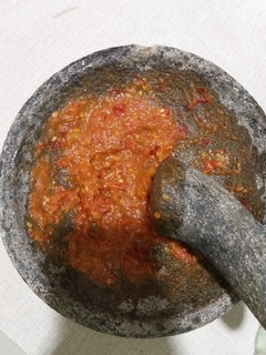 Foto resep 7.Sambal tomat terasi
