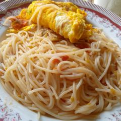 A picture of Spagheti.