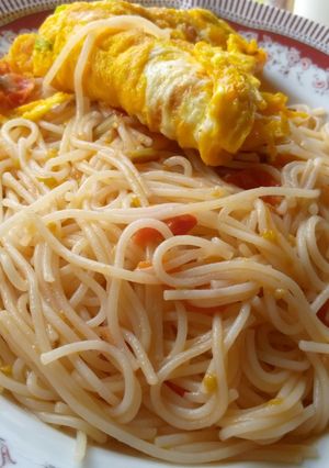 A picture of Spagheti.