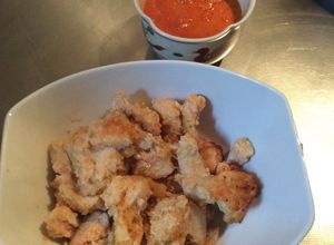 Foto di Pollo allo yogurt con salsa barbecue fatta in casa
