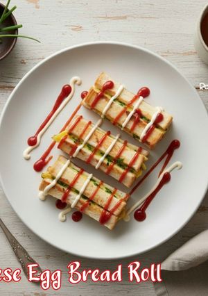 Foto resep Cheese Egg Bread Roll