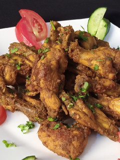 A picture of Oil Free Chicken Wings.