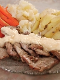 Foto resep Steak Ikan Tuna Saus Keju