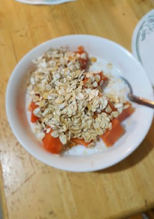 Una foto de Papaya