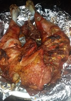 A picture of Tandoori chicken.