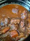 Halal version Beef Bourguignon using instant pot