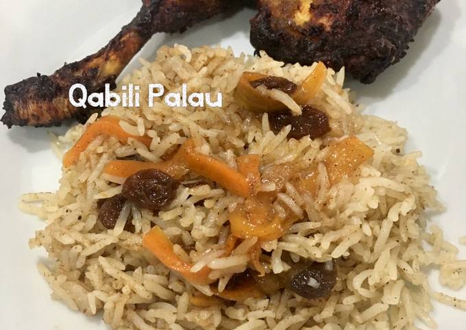 Standar Bagaimana cara membuat Qabili Palau (praktis rice cooker)  gurih