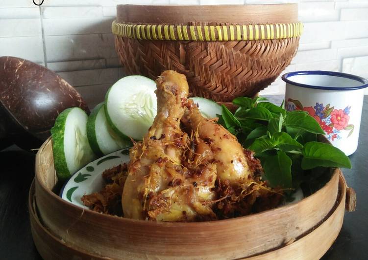 Cara termudah untuk Campuran Di Rumah15 - 5 Paha Ayam Goreng Lengkoas