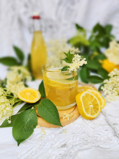 A picture of Elderflower Syrup.