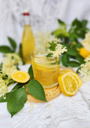 A picture of Elderflower Syrup.