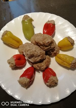 A picture of Stuffed Baby Capsicum.