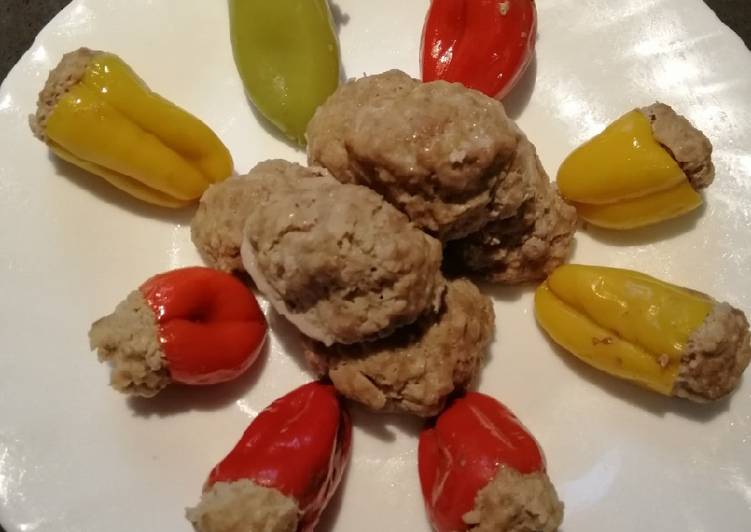 Steps to Make Quick Stuffed Baby Capsicum