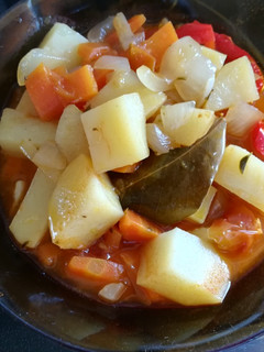 Una foto de Patatas base