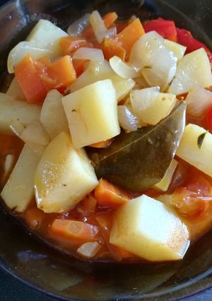 Una foto de Patatas base