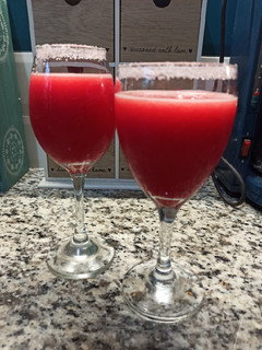 Una foto de Licuado de sandía para brindis