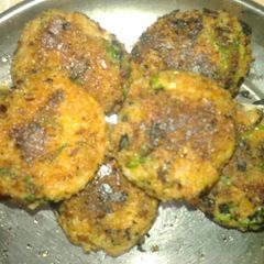 Poha cutlets A picture of Poha cutlets.