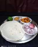 Tandulachi Bhakri (chawal ki Roti)