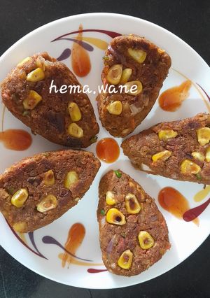 A picture of Sweet corn cutlet.