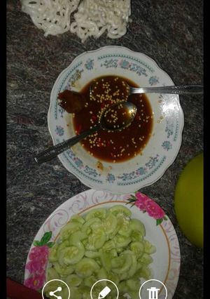 Foto resep Rujak Petis Madura Sederhana