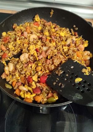 Una foto de Arroz 3 delicias