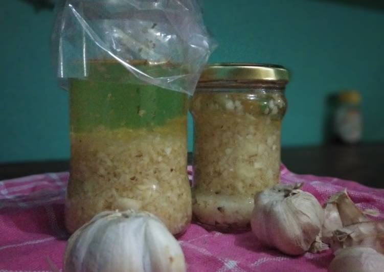 Cara Menyiapkan Baceman bawang putih yang Bisa Manjain Lidah!