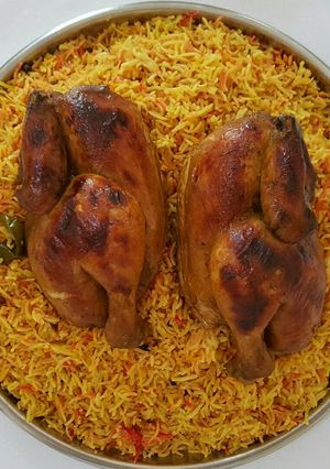 صورة لوصفة مندي اكلة بتشهههههي