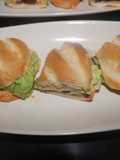 Panecillos con caviar y calabaza