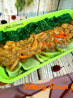 Foto resep Pokcoy Siram Jamur
