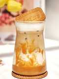Lotus Biscoff Iced Rum Coffee Latte