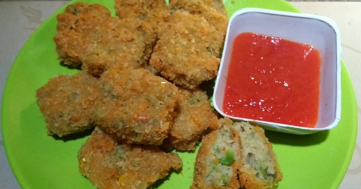 Resep Nugget Ayam Dan Sayur Oleh Ratris Kurnia Putri Cookpad