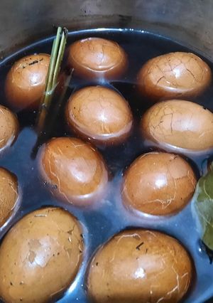 Foto resep Telur Teh (Telur Kesehatan)