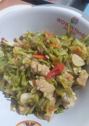 Foto resep Tumis bunga pepaya