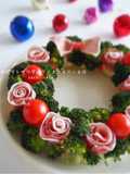 Potato Salad Christmas Wreath