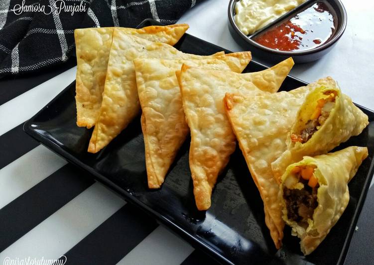 Resep Samosa punjabi Anti Gagal