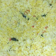 A picture of Jollof rice recipe.